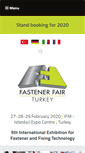 Mobile Screenshot of fastenerfairturkey.com